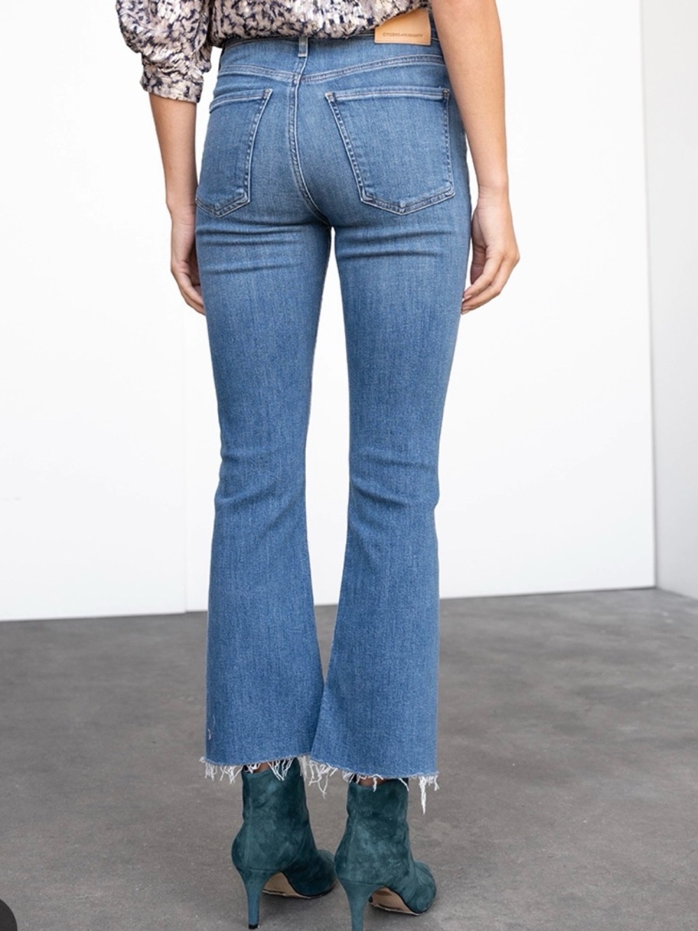 Citizens of Humanity Women's cropped bootcut Jeans